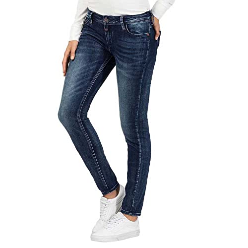 Timezone Damen Tight Aleena Skinny Jeans, Blau (Blue Patriot Wash 3624), W30/L32 von Timezone