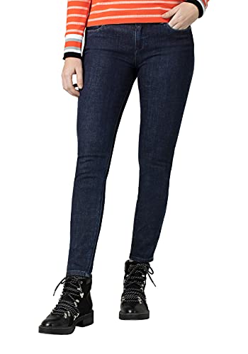 Timezone Damen Tight Aleenatz Freizeithose, Rinse Blue Wash, 24W 28L EU von Timezone