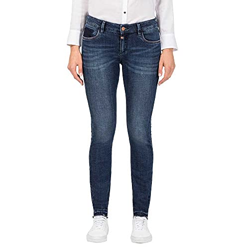 Timezone Damen Tight AleenaTZ Skinny Jeans, Blau (Brilliant royal wash 3417), 27W / 32L von Timezone