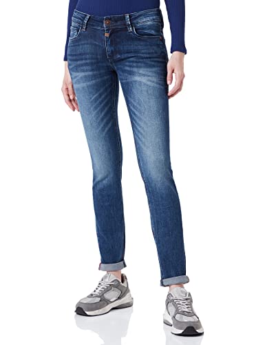 Timezone Damen Tight AleenaTZ Skinny Jeans, Blau (Brilliant royal wash 3417), 26W / 30L von Timezone