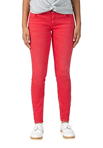 Timezone Damen Tight Aleenatz Hose, Rot (Cayenne red 5121), W27(Herstellergröße:27) von Timezone