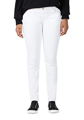 Timezone Damen Tight Aleenatz Hose, Weiß (Pure White 0100), W25(Herstellergröße:25) von Timezone