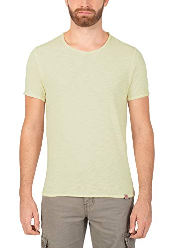 Timezone Herren Basic Slub T-Shirt, Gelb (Pastel Yellow 7067), (Herstellergröße: XX-Large) von Timezone