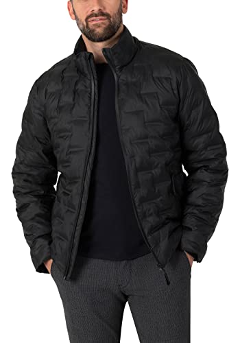 Timezone Herren Bonded Jacket 4, Caviar Black, 3XL von Timezone