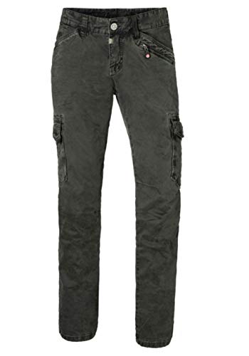 Timezone Herren Cargohose BenTZ - Grün - Tank Green, Größe:W 32 L 32, Farbe:Tank Green (4046) von Timezone