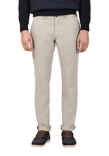 Timezone Herren Chino Hose Spencer TZ (W28, Washed Natur beige) von Timezone