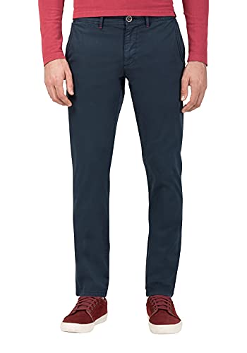 Timezone Herren Chino Hose Spencer TZ (W29, Washed Navy) von Timezone