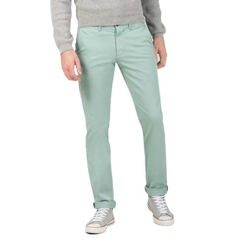Timezone Herren Chino Hose Spencer TZ (W30, Washed Mint Green) von Timezone