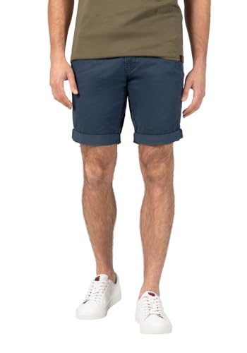 Timezone Herren Chino Shorts Slim JANNOTZ Short Mid Waist Slim Fit W29-W38, Größe:W 33, Farbe:1215-30057 Washed Indigo Blue von Timezone