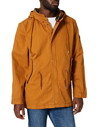 Timezone Herren Cotton Parka 1, Monks Brown, XL von Timezone