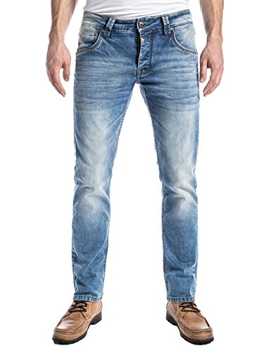 Timezone Herren EduardoTZ Jeanshose, Blau (Best Blue wash 3978), W31/L34 von Timezone