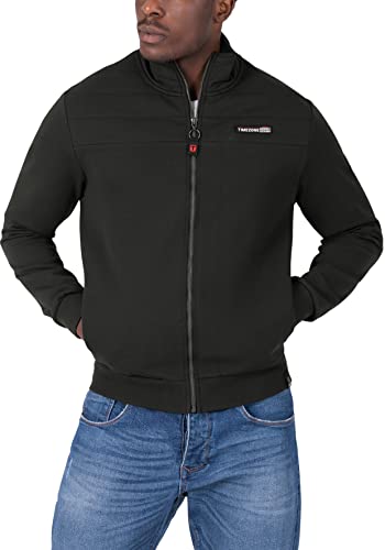 Timezone Herren Future Jacket Sweatshirt, Caviar Black, L von Timezone