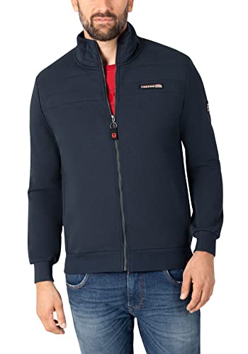 Timezone Herren Future Jacket Sweatshirt, total Eclipse, XL Timezone Herren Future Jacket Sweatshirt, total Eclipse, XL von Timezone