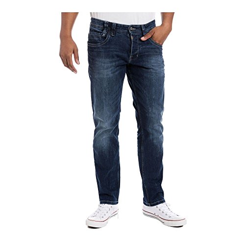 Timezone Herren GerritTZ Jeanshose, Blau (Surfer wash 3385), 32W / 32L von Timezone