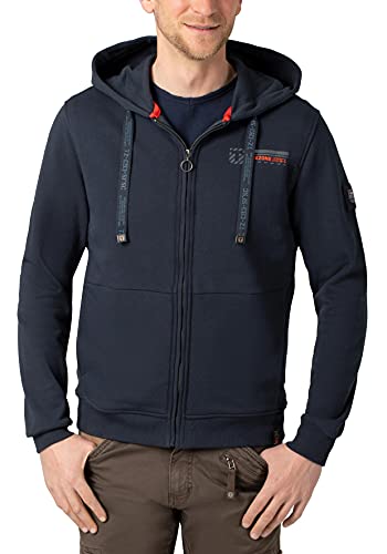 Timezone Herren Hoody Jacket Kapuzenpullover, total Eclipse, M von Timezone