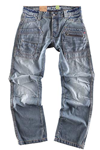 Timezone Herren Jeans Clay TZ 3182 Holly Wash Cargo Worker W36/L30 von Timezone