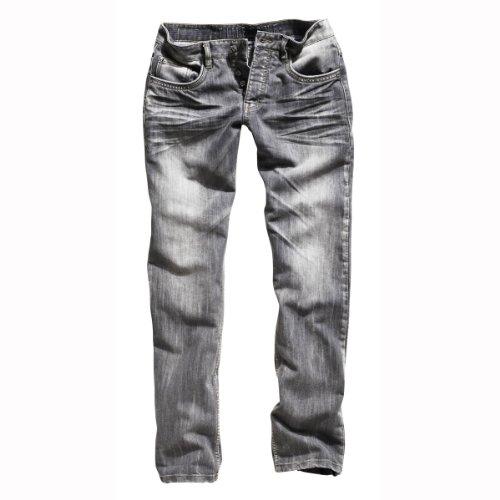 Timezone Herren Jeans Regular Fit 26-5328 Coast 9101 Graphit, Gr. 29/32, Grau (Graphit 9101) von Timezone