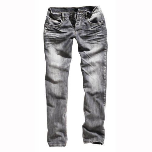 Timezone Herren Jeans Regular Fit 26-5328 Coast 9101 Graphit, Gr. 30/34, Grau (Graphit 9101) von Timezone