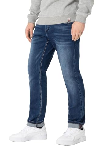 Timezone Herren Jeans Regular JACKTZ - Regular Fit - Blau - Bright Navy Wash, Größe:36W / 30L, Farbe:Bright Navy Wash 3137 von Timezone