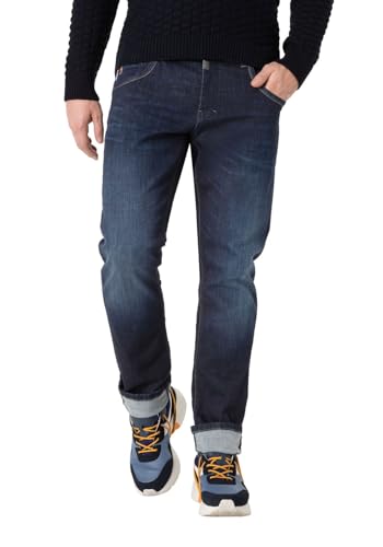 Timezone Herren Jeans Regular JACKTZ - Regular Fit - Blau - Light Indigo Wash, Größe:32W / 30L, Farbe:Light Indigo Wash 3826 von Timezone