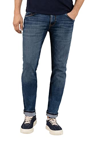 Timezone Herren Jeans SLIM SCOTTTZ - Slim Fit - Blau - Clearwater Wash W29-W38, Größe:33W / 34L, Farbvariante:Clearwater Wash 3240 von Timezone