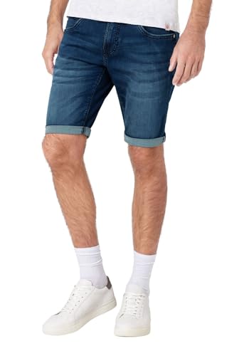 Timezone Herren Jeans Shorts Slim SCOTTYTZ - Slim Fit - Blau W29-W40 Stretch, Größe:W 31, Farbe:Royal Blue Wash 3839 von Timezone