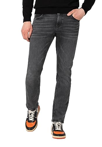 Timezone Herren Jeans Slim EDUARDOTZ - Slim Fit - Schwarz - Carbon Black Wash, Größe:30W / 32L, Farbe:Carbon Black Wash 9893 von Timezone