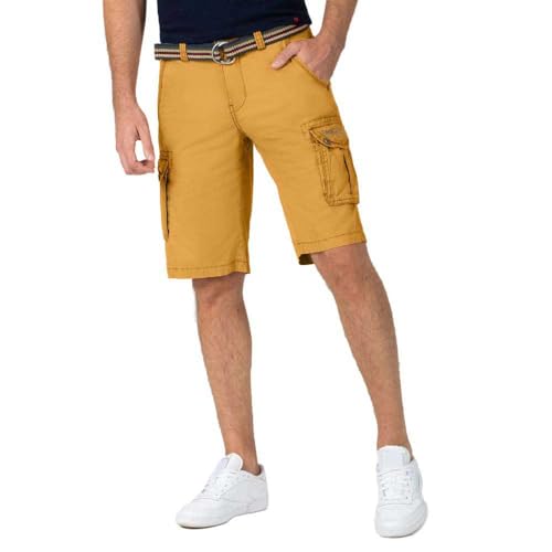 Timezone Herren Loose Maguiretz Shorts, Gelb (Washed Ochre 7028), W29(Herstellergröße:29) von Timezone