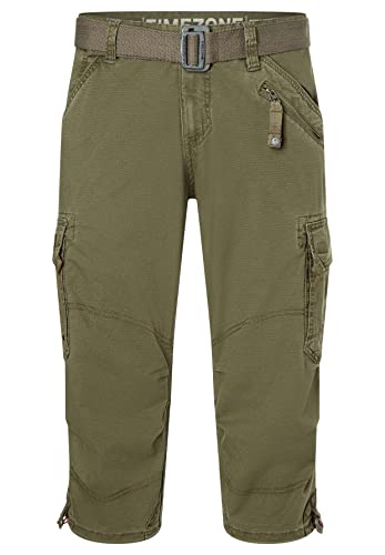 Timezone Herren Loose MilesTZ, Army Olive, 32W EU von Timezone