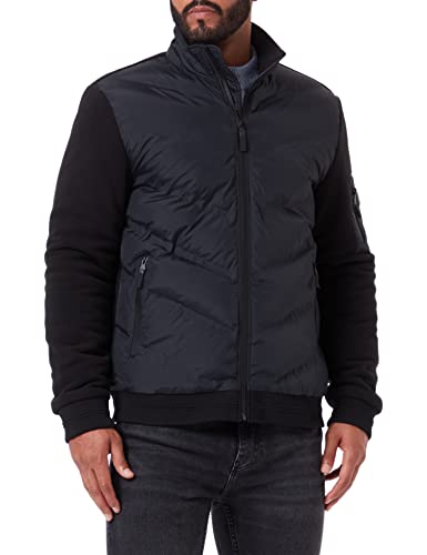 Timezone Herren Nylon Front Jacket, Black, S von Timezone