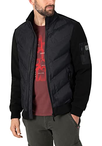 Timezone Herren Nylon Front Jacket, Black, XXL von Timezone