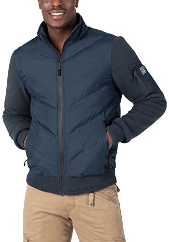 Timezone Herren Nylon Front Jacket, total Eclipse, XXL Timezone Herren Nylon Front Jacket, total Eclipse, XXL von Timezone