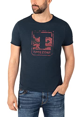 Timezone Herren QR T-Shirt, total Eclipse, L von Timezone