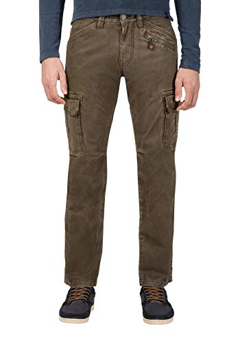 Timezone Herren Regular BenTZ Hose, Braun (Dark Sand 6028), 29W / 32L von Timezone