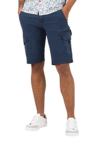 Timezone Herren Regular BillTZ Shorts, Dark royal Blue, 30 von Timezone