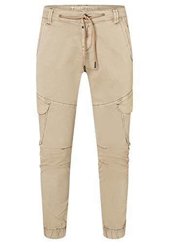 Timezone Herren Regular BrooklynTZ Freizeithose, Chino beige, 30W x 32L von Timezone