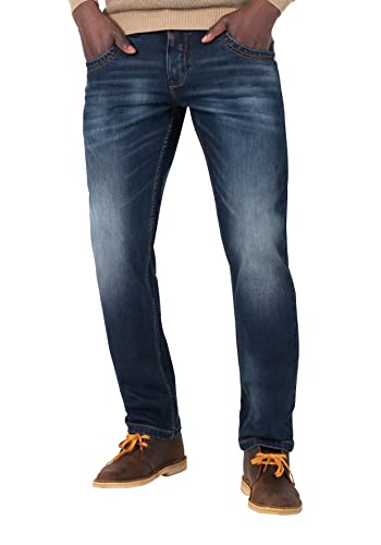 Timezone Herren Regular EliazTZ Jeans, Indigo Work wash, 29/32 von Timezone