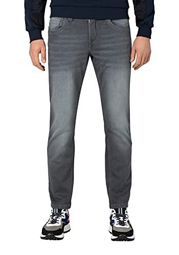 Timezone Herren Regular GerritTZ Jeans, Grey Tint Wash (8087), 29W / 32L von Timezone