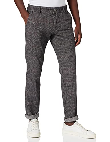 Timezone Herren Regular Luitz Freizeithose, Grey Black Red Check, 32W 32L EU Timezone Herren Regular Luitz Freizeithose, Grey Black Red Check, 32W 32L EU von Timezone