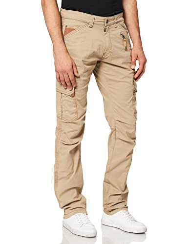 Timezone Herren Regular Rogertz Freizeithose, Chino Beige, 30W 32L EU von Timezone