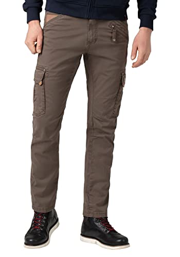 Timezone Herren Regular Rogertz Freizeithose, Earth Grey, 38W 30L EU Timezone Herren Regular Rogertz Freizeithose, Earth Grey, 38W 30L EU von Timezone
