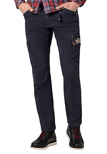 Timezone Herren Regular Rogertz Freizeithose, Total Eclipse, 40W / 34L EU von Timezone