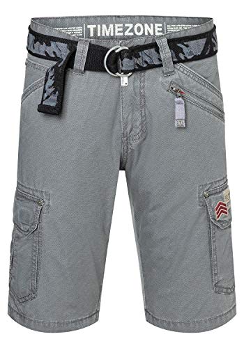 Timezone Herren Regular RykerTZ Shorts, Clear Grey, 30W Timezone Herren Regular RykerTZ Shorts, Clear Grey, 30W von Timezone