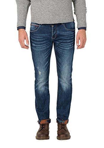 Timezone Herren ScottTZ Slim Jeans, Blau (Blue Ink Wash 3192), W30/L34 von Timezone