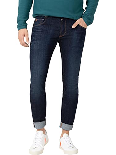 Timezone Herren Slanke Katoenen Stof Slim Scotttz, Used Rins Wash, 36W / 32L von Timezone