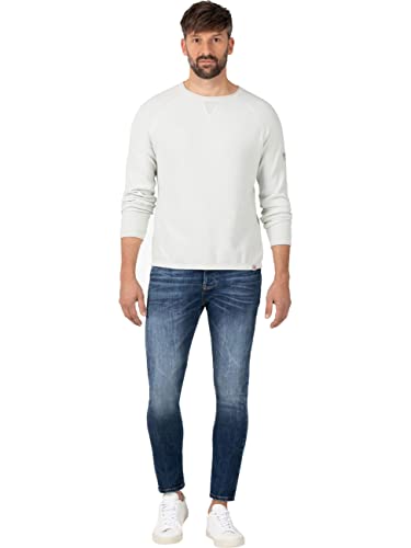 Timezone Herren Slim DwyaneTZ, Used Blue wash, 29/32 von Timezone