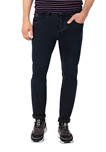 Timezone Herren Slim DwyaneTZ Jeans, Black Blue wash, 29/32 von Timezone