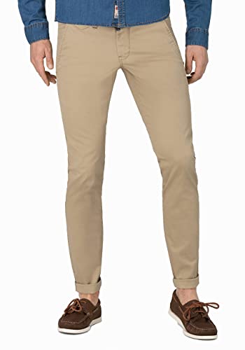 Timezone Herren Slim Jannotz Freizeithose, Chino Beige, 38W 34L EU von Timezone