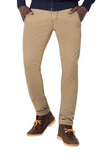 Timezone Herren Slim JannoTZ Freizeithose, Timber beige minimal, 31/34 von Timezone