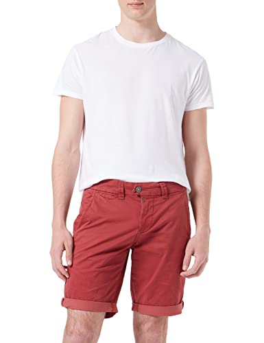 Timezone Herren Slim JannoTZ Short, Deep Red, 29W EU von Timezone